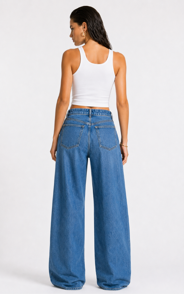 Calça Wide Leg Hexa